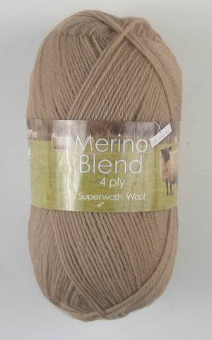 King Cole Merino Blend 4Ply 125 Biscuit 50g