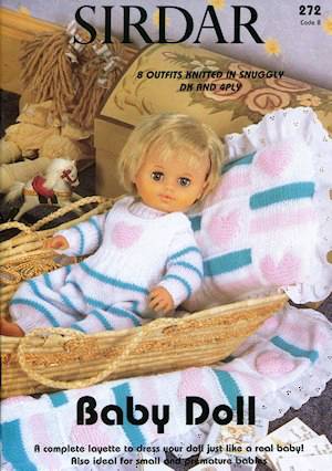 Sirdar Baby Doll Book - S272B BABY 
