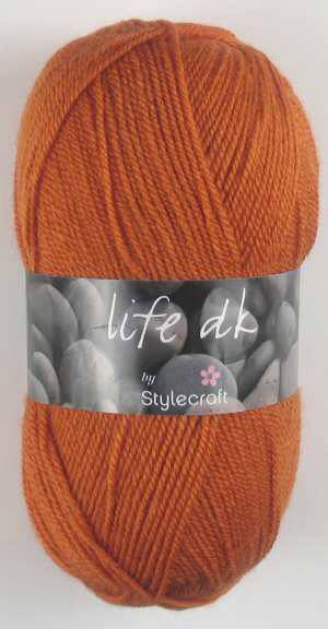 Stylecraft Life DK 312 Copper 100g