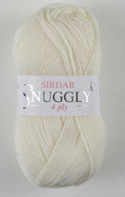 Sirdar Snuggly Baby 4Ply 303 Cream 50g