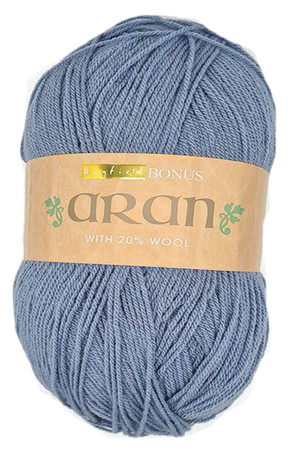 Hayfield Bonus Aran With Wool  817 Mill Blue