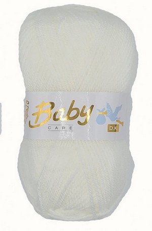 Woolcraft Baby Care DK 600 White