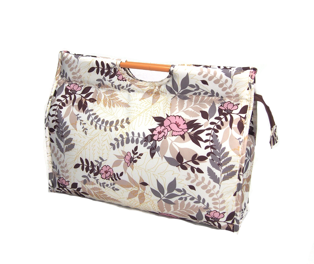 Knitting Bags BFF726 Floral with Handles (Medium)