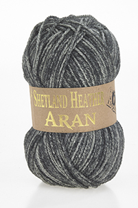 Woolcraft Shetland Heather Aran 011 Twilight 100g