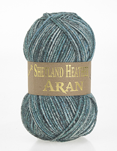 Woolcraft Shetland Heather Aran 015 Hazy Days 100g