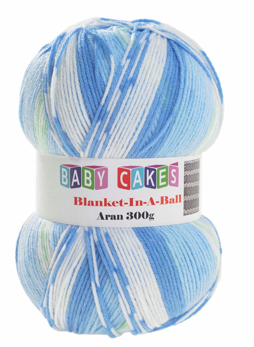 Woolcraft Blanket in a Ball 003 little Boy Blue 300g